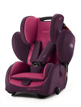 Recaro, Young Sport Hero, Fotelik samochodowy, 9-36 kg, Power Berry - Recaro