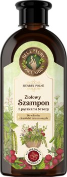 Receptury Zielarki, Szampon ziołowy do włosów cienkich i zniszczonych, 350ml - Eurus