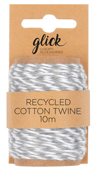 Recycled Cotton Twine, sznurek bawełniany, szary, 10 m - Empik