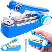 Ręczna mini maszyna do szycia RETOO niebieska