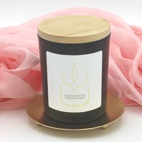 Ręcznie robiona świeca sojowa zapachowa 170g Duchowy Spokój – Luscento