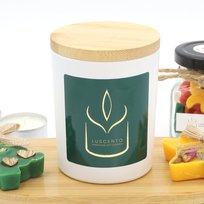 Ręcznie robiona świeca sojowa zapachowa 170g Piernikowy Domek – Luscento