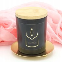 Ręcznie robiona Świeca sojowa zapachowa 170g Zmysłowy Kaszmir – Luscento