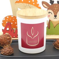 Ręcznie robiona świeca sojowa zapachowa 170g Żurawinowy Sekret – Luscento