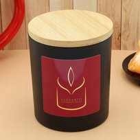 Ręcznie robiona Świeca sojowa zapachowa 250g Nieźle Po(d)grzane – Luscento