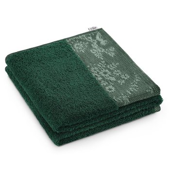 Ręcznik AMELIA HOME Crea, ciemna zieleń, 50x90 cm - AmeliaHome