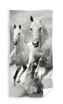 Ręcznik Bawełna Frote 70X140 Animals Albino Biel - Carbotex