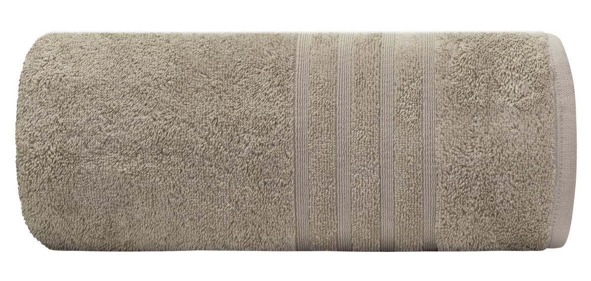 Фото - Рушник Ręcznik bawełniany, 50x90, beżowy z bordiura, R179-02