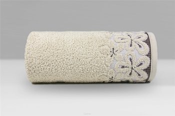Ręcznik bawełniany GRENO Bella, beżowy, 50x90 cm  - Greno