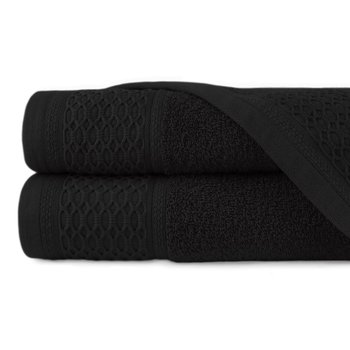 Ręcznik bawełniany szybkoschnący 50x90 cm Solano kąpielowy, 100% bawełna, Darymex kolor czarny - Darymex