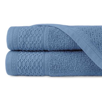 Ręcznik bawełniany szybkoschnący 70x140 cm Solano kąpielowy, 100% bawełna, Darymex kolor jasny niebieski - Darymex