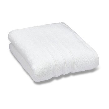 Ręcznik DEKORIA Twist, White, biały, 50x83 cm - Dekoria