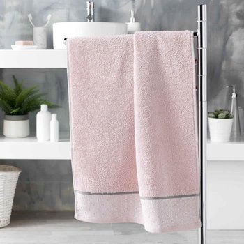 Ręcznik do rąk 50x90 cm Art-Chic Beline różowy - Inny producent