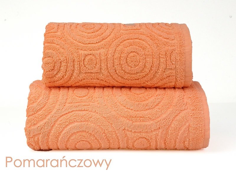 Zdjęcia - Ręcznik  Emma 2 50x100 pomarańczowy 500g/m2 frotte Greno