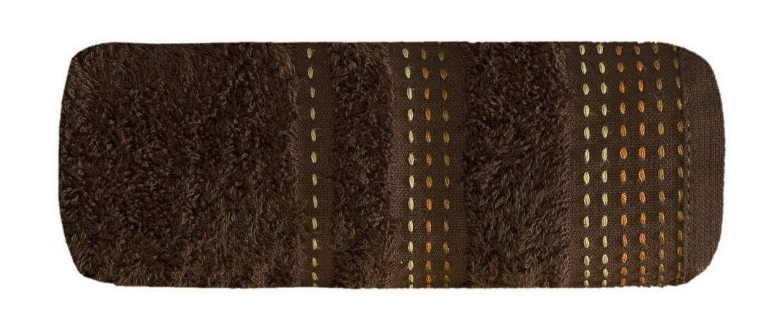 Zdjęcia - Ręcznik Pola  EURO-DY , brązowy, 50x90 cm 
