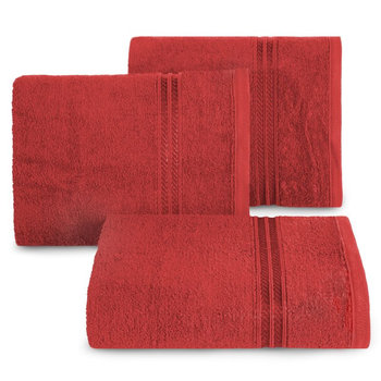 Ręcznik EUROFIRANY, czerwony, 50x90 cm  - Eurofirany