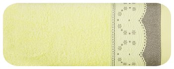 Ręcznik EUROFIRANY Tina, żółty, 70x140 cm - Eurofirany