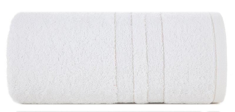 Фото - Рушник Gala Ręcznik  70x140 biały zdobiony błyszczącą nicią 500 g/m2 