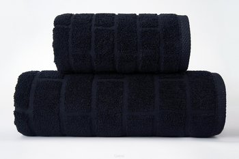 Ręcznik GRENO Brick, 50x90 cm, czarny  - Greno