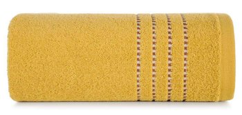 Ręcznik kąpielowy EUROFIRANY Fiore (10), Musztardowy, rozmiar 70x140 cm - Eurofirany