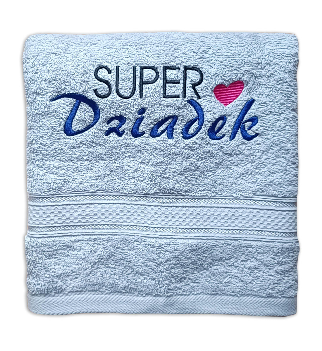 Фото - Рушник Haft Ręcznik kąpielowy  - dla DZIADKA, prezent dzień dziadka - 50X90, 500g 