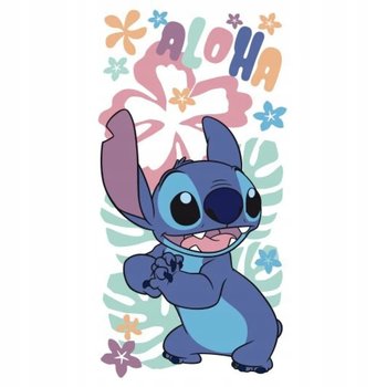 Ręcznik kąpielowy plażowy Stich szybkoschnący Lilo I Stitch Aloha 70x140 - Aymax