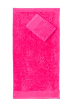 Ręcznik łazienkowy frotte Aqua 50x100 cm różowy - Faro