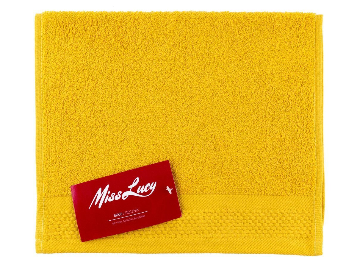 Фото - Рушник Florina Ręcznik Miss Lucy Miko 30 x 50 cm żółty 