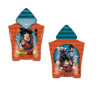 Ręcznik plażowy dziecięcy poncho 55x110 poncho Dragon Ball
