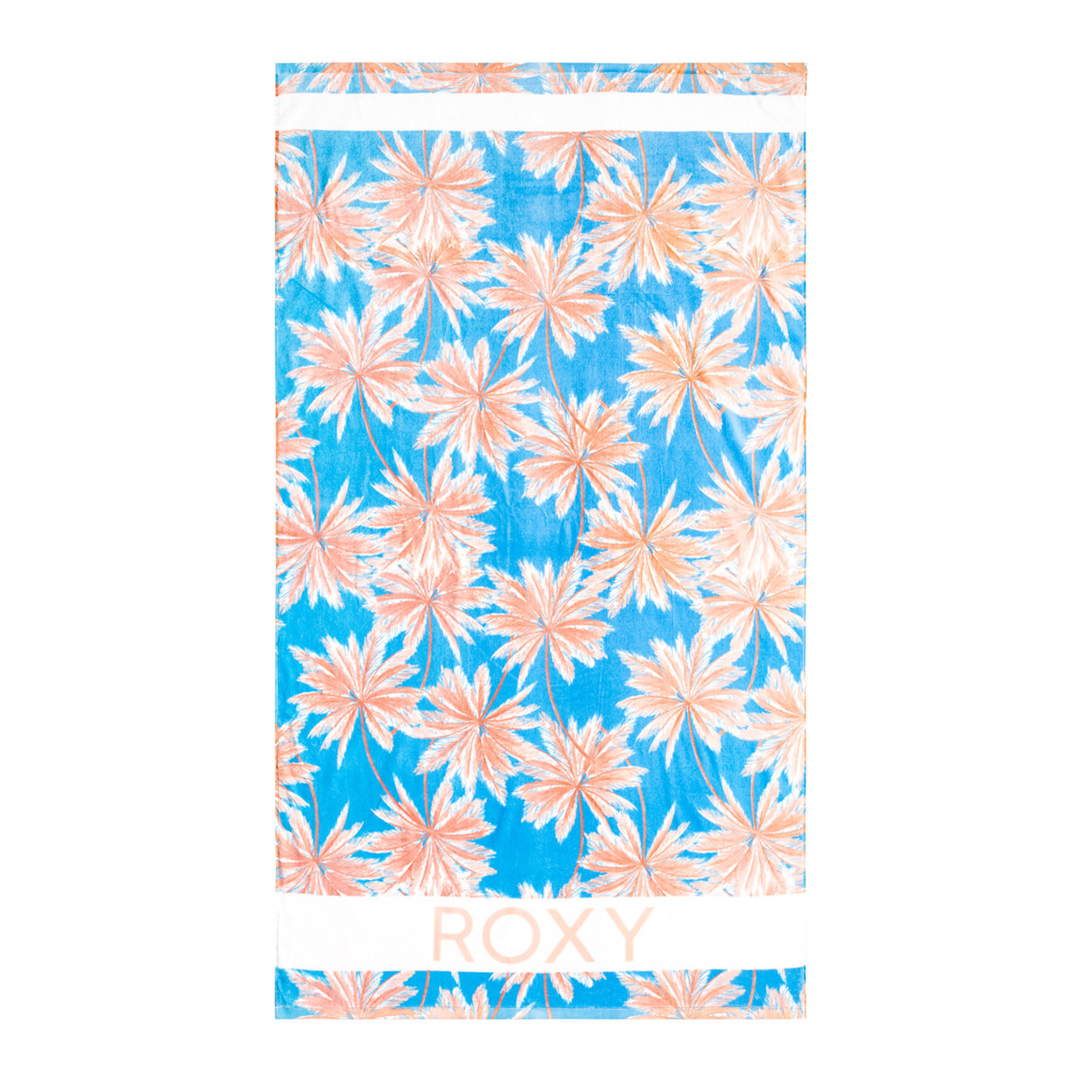 Zdjęcia - Ręcznik Roxy   Cold Water Printed azure blue palm island 