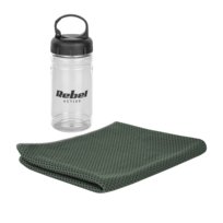 Ręcznik sportowy chłodzący szybkoschnący 30x80 cm Rebel na siłownie fitness