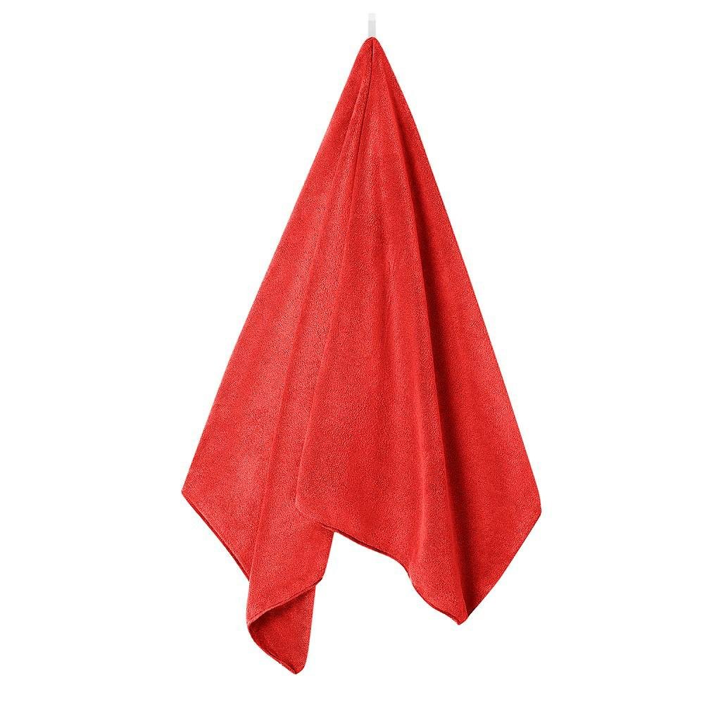 Zdjęcia - Ręcznik Active  szybkoschnący 50x90  czerwony z mikrofibry 380g/m2 