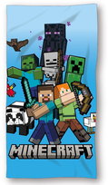 Ręcznik szybkoschnący plażowy Minecraft Microfibra Mojang