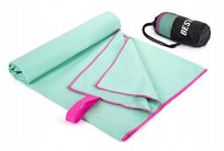 Ręcznik szybkoschnący sportowy plażowy z mikrofibry na siłownię BR012 130x75cm Bestif