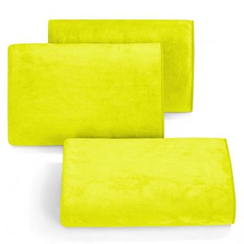 Ręcznik szybkoschnący z mikrofibry limonkowy 30x30 - Eurofirany