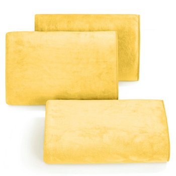 Ręcznik szybkoschnący z mikrofibry żółty 70x140 - Eurofirany