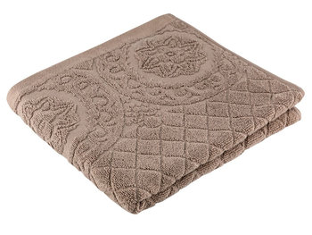 Ręcznik żakardowy Miss Lucy Hugo 30x50 cm cappuccino - Florina