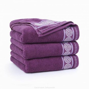Ręcznik ZWOLTEX Rondo, fioletowy, 50x90 cm   - Zwoltex
