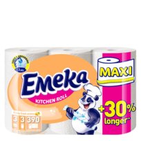 Ręczniki papierowe 30% DŁUŻSZE 3 warstwy chłonny Fruity Fresh Emeka