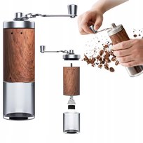 Ręczny młynek do mielenia ziaren kawy przypraw soli pieprzu ceramiczny