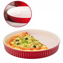 Red Chilli Naczynie Altom Design Ceramiczne Do Tarty 24X3,5 cm 800 ml W Opasce