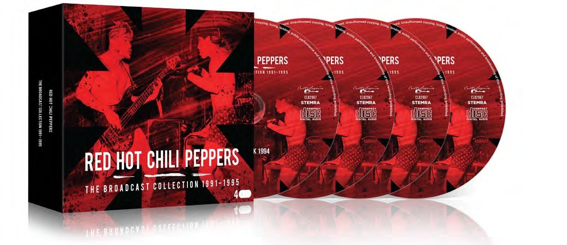洋楽 Red Hot Chili Peppers CD Blu-ray Disc Red Hot Chili Peppers - The Broadcast Collection 1991 - 1995 (5 Cd