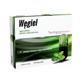 Red Pharma Węgiel, 30 kaps. - Red Pharma