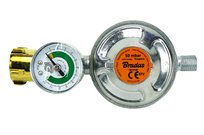 Reduktor Z Manometrem 50 Mbar 1,5 Kg/H Na Butlę 11 Kg Do Kampera BRADAS