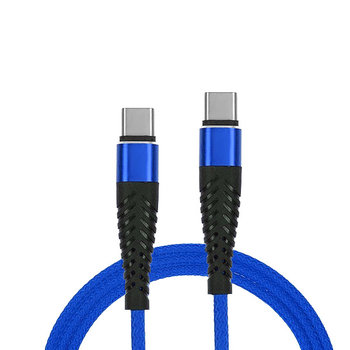 Redx Kabel Usb Pd Typ-C Do Typ-C 3A Niebieski Oplot Wzmacniany 2M - Inny producent