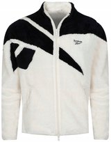 REEBOK - BLUZA MĘSKA CL F VECTOR SHERPA JKT IB8441 ciepła pluszowa Reebok