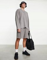 Reebok Bluza Męska Szara Klasyczna Basic L 1Xbc Inna marka