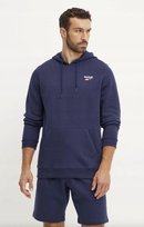 Reebok Bluza Męska z Kapturem Granatowa IDENTITY SMALL LOGO 100202877 # XL Reebok
