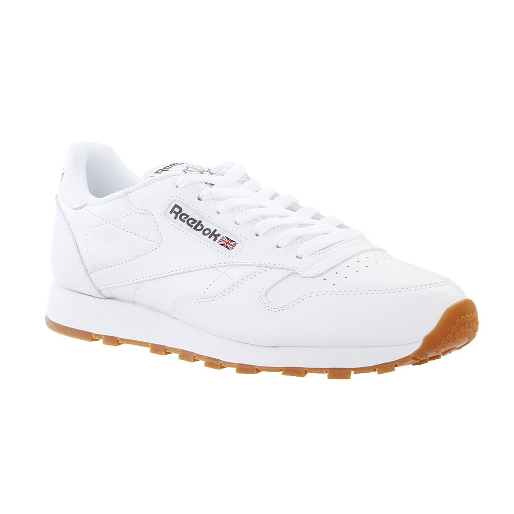 Reebok, Buty męskie, Leather 'White/Gum', rozmiar 41