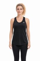 REEBOK CZARNY SPORTOWY TOP NA RAMIĄCZKACH Z LOGO xs 1I4A Reebok